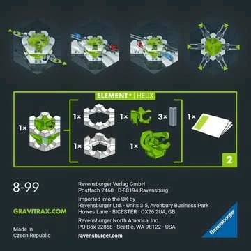 Set ndërtimi Ravensburger GraviTrax PRO Element Helix, plastikë, multikolor