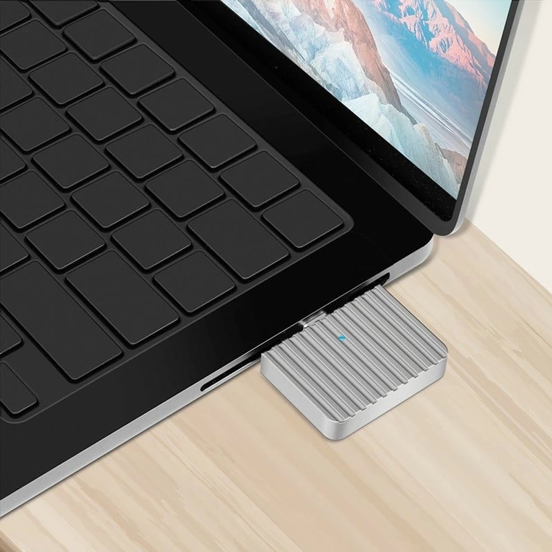Kasë e jashtme LogiLink UA00423 për SSD M.2 NVMe, USB-C, Argjend
