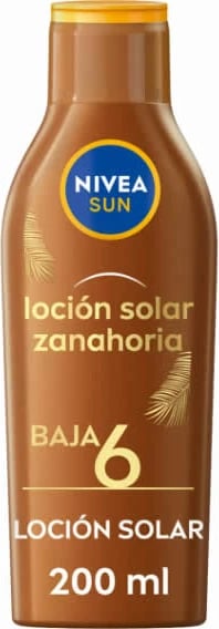 Locion dielli NIVEA Sun Carrot SPF6 unisex 200ml