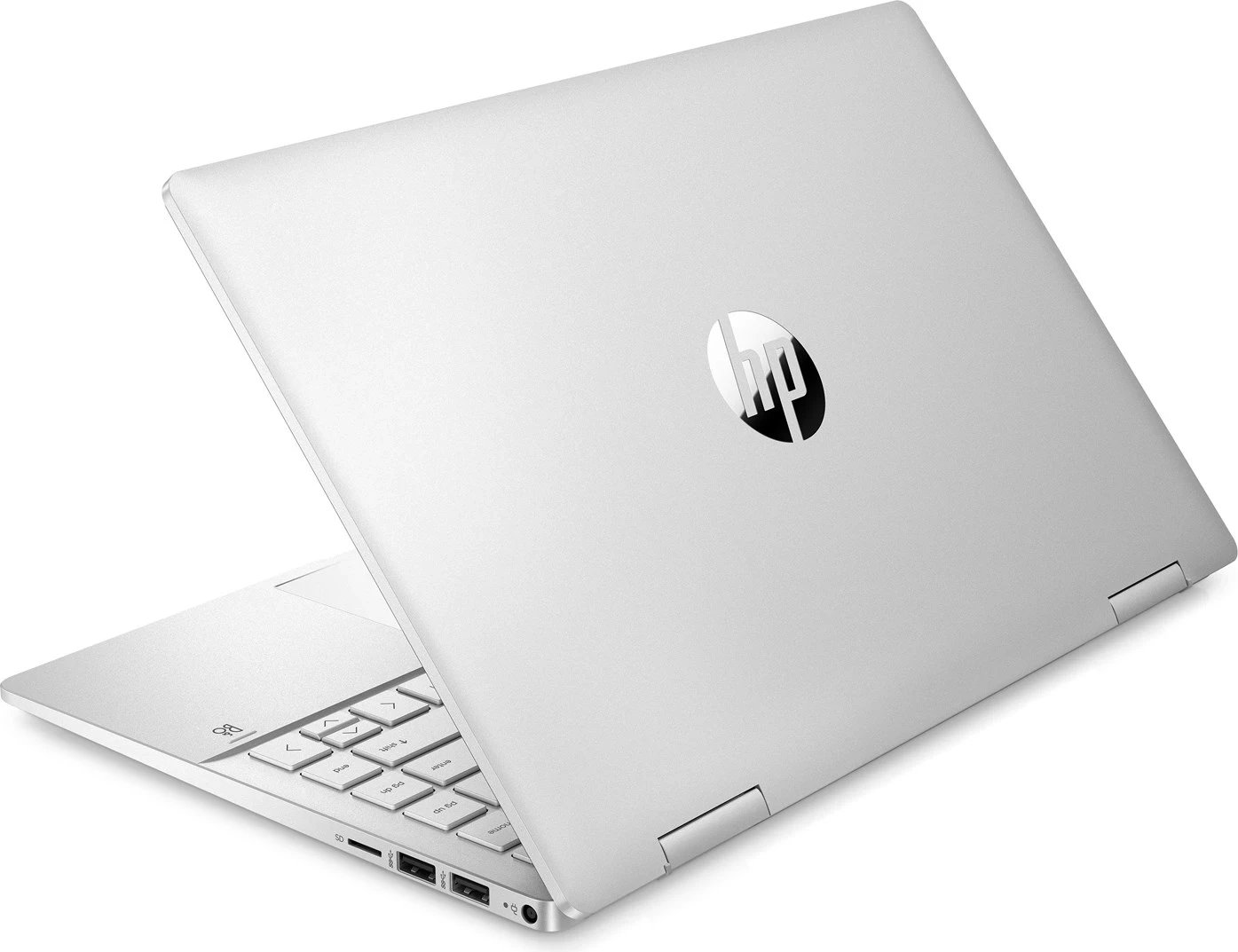Laptop hibrid HP Pavilion x360 14-ek0002nw, Intel® Core™ i5, 16 GB RAM, 512 GB SSD, ekran prekës Full HD, Argjendtë