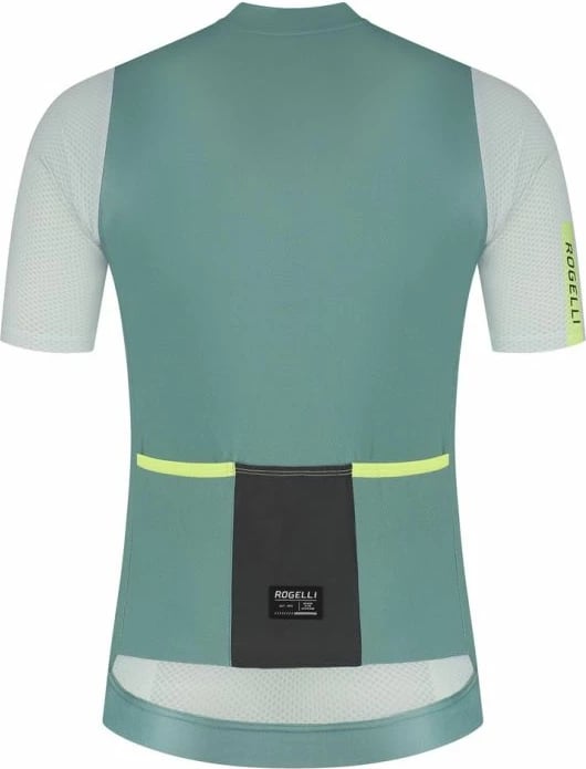 Fanellë çiklizmi për meshkuj Rogelli, turquoise dhe lime