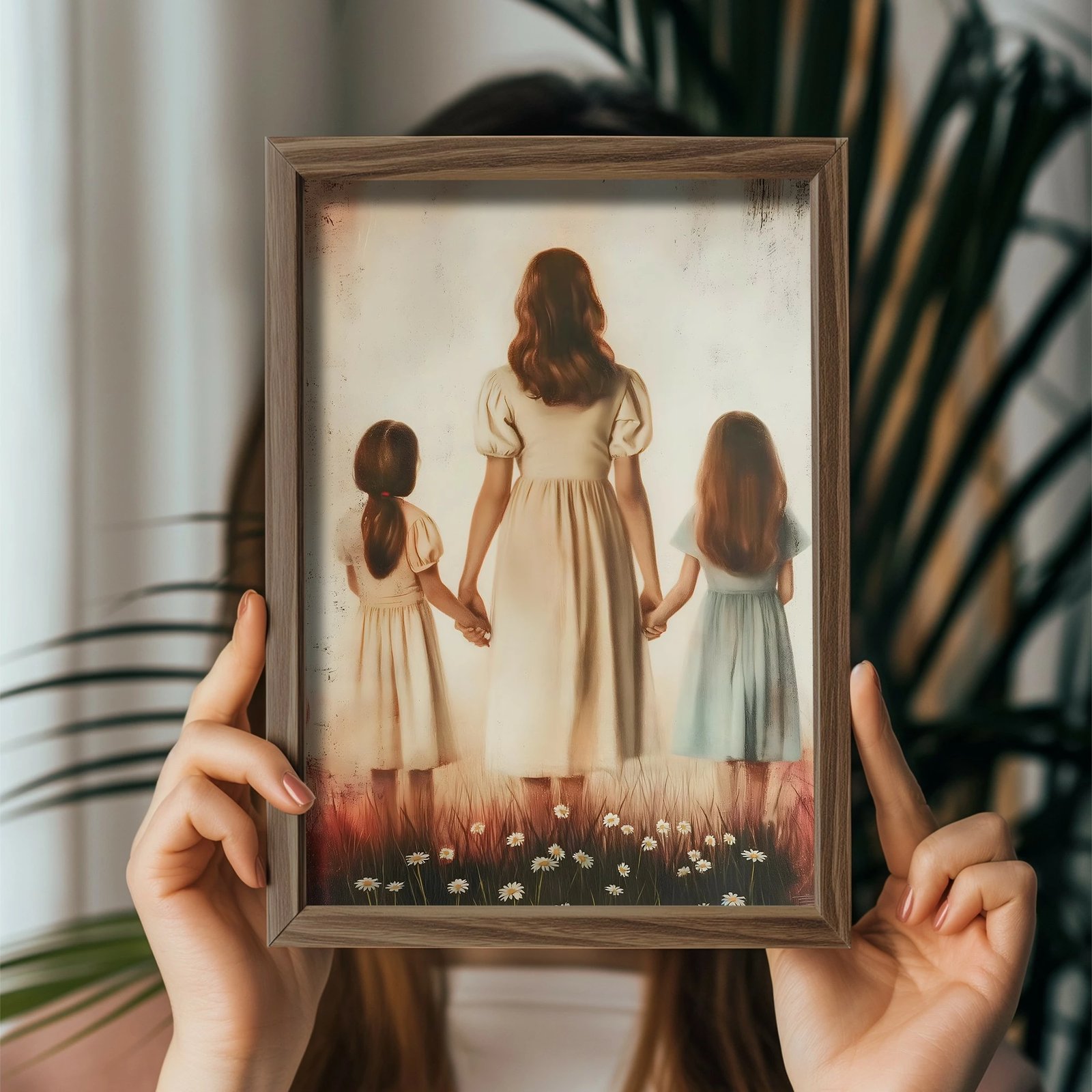 Pikturë dekorative me kornizë, MDF, shumëngjyrëshe, GE221-L