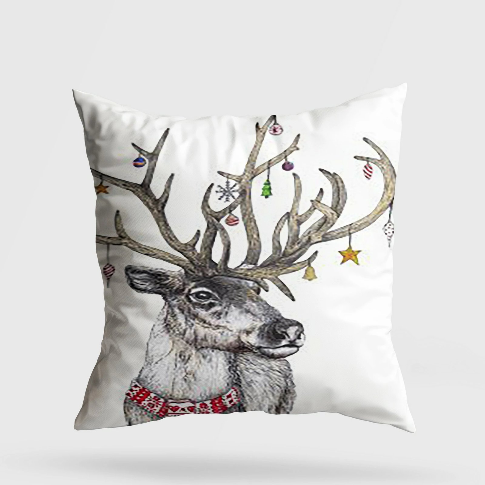 Jastëk dekorativ Aberto Design, YY202371, shumëngjyrësh, 43x43cm