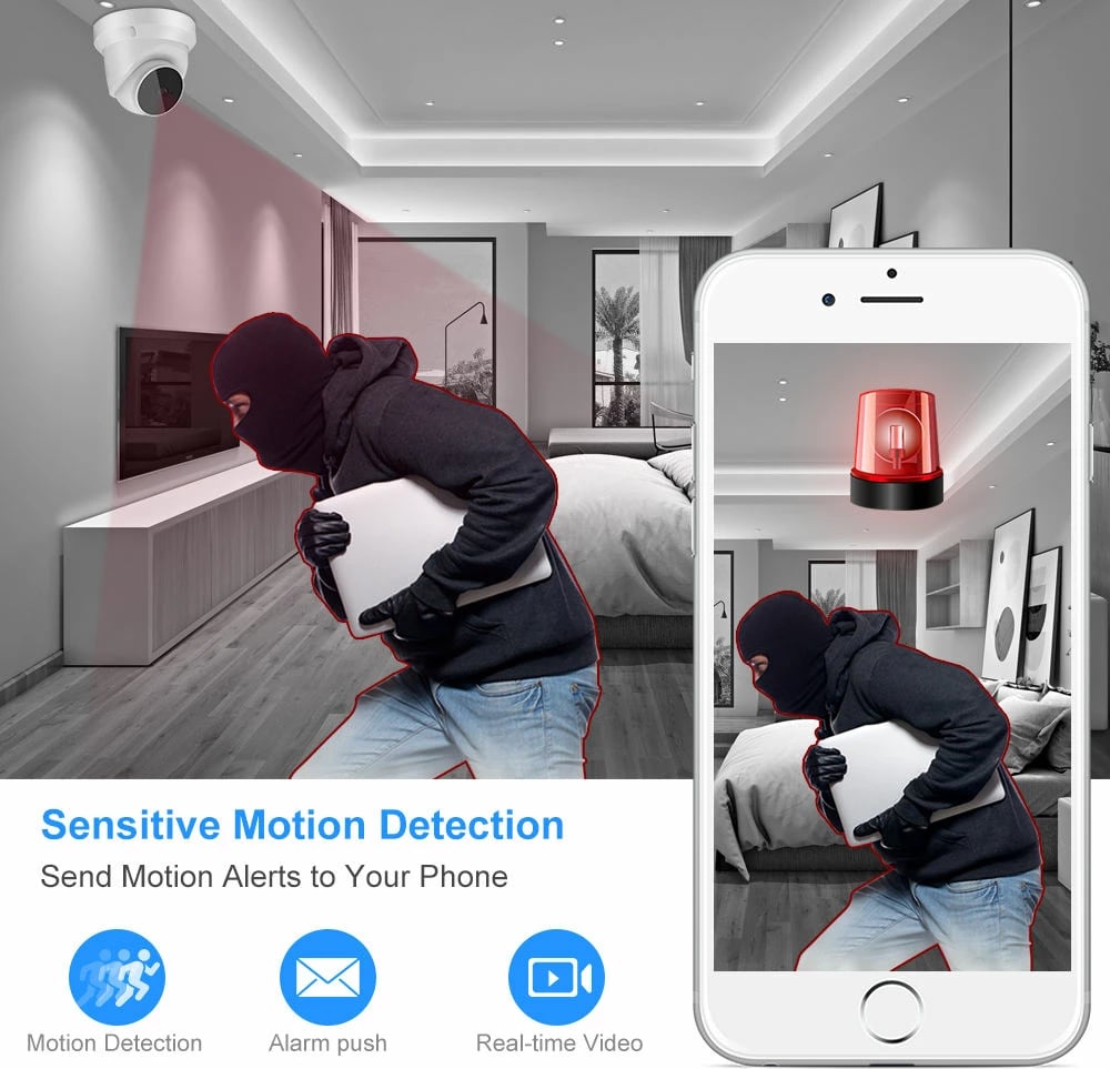 Kamere e Brendshme WiFi 3.0MP EM01