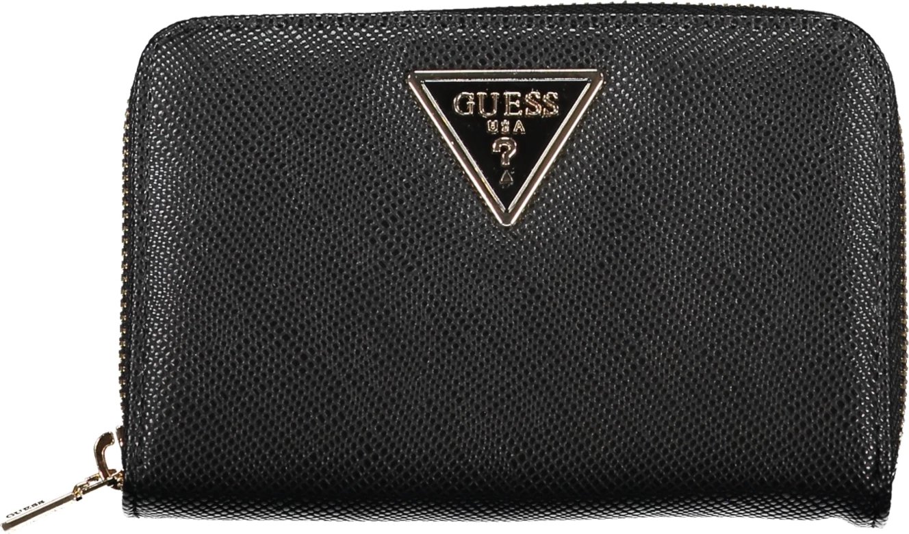 Portofol femra GUESS JEANS Laurel SLG, e zezë