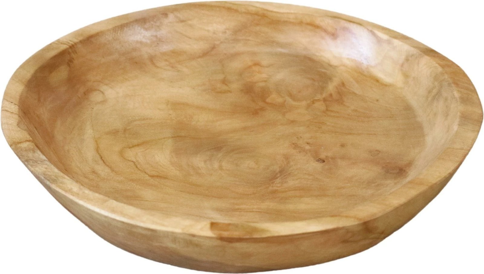 Pjatë druri teak Nextdeco H4xØ25cm