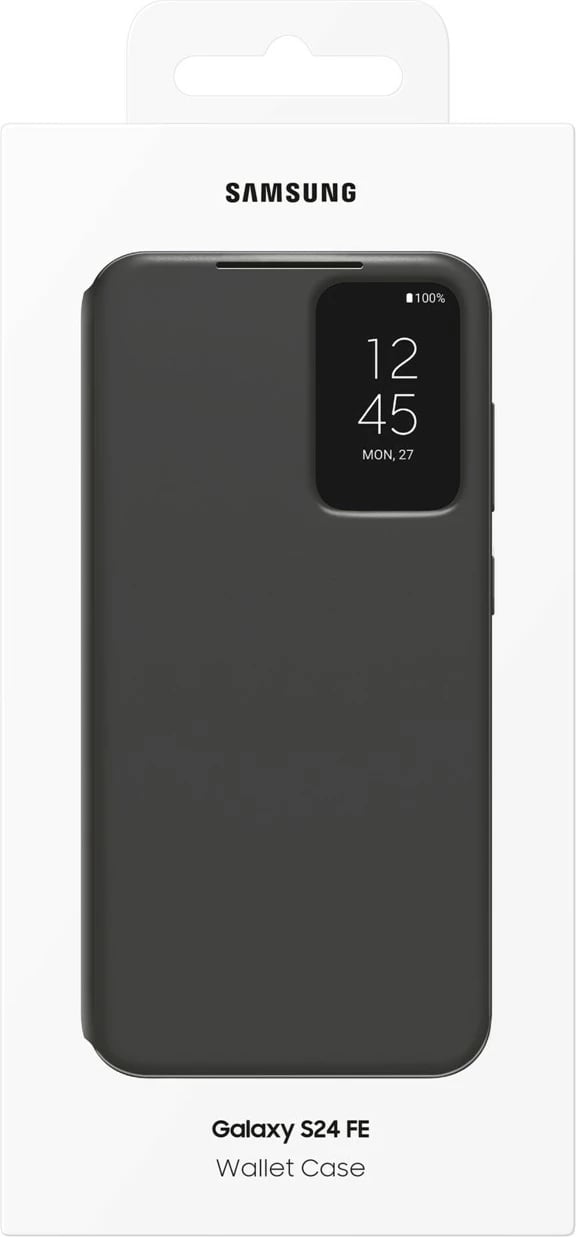 Mbështjellës Samsung Smart View për Galaxy S24 F, 17 cm (6.7"), i zi