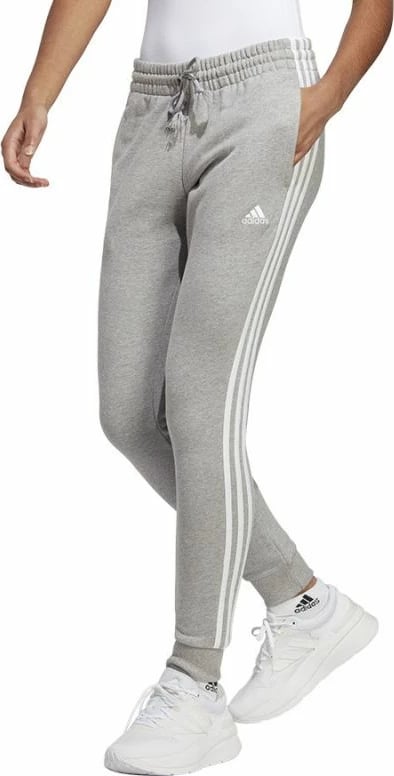 Pantallona sportive për femra adidas, gri