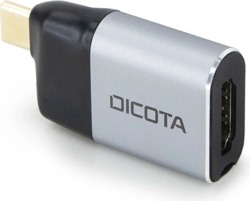 Adapter USB-C në HDMI DICOTA, 4K/100W, argjendtë