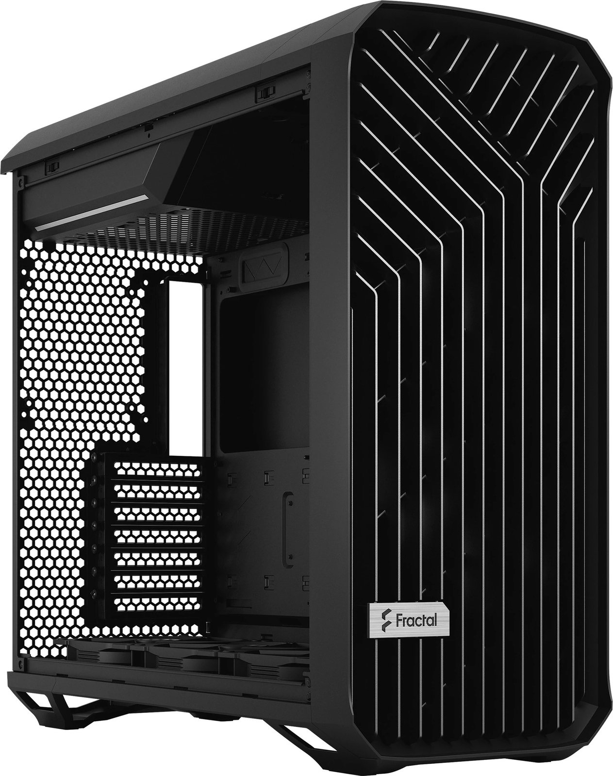 Kasë Fractal Design Torrent, Tower, PC, ATX, EATX, ITX, micro ATX, SSI CEB, Steel, Gaming, e zezë Kasë Fractal Design Torrent, Tower, PC, ATX, EATX, ITX, micro ATX, SSI CEB, Steel, Gaming, e zezë