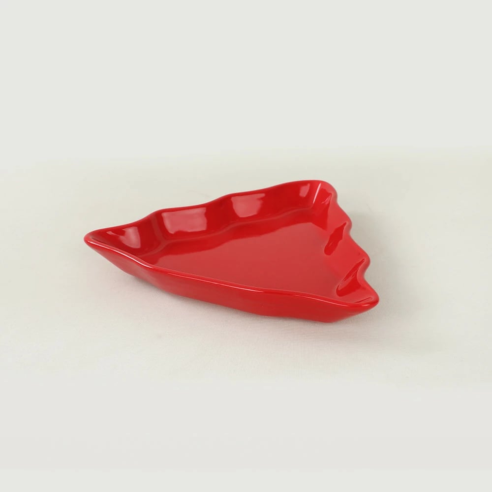 Set pjatash dekorative, 2 copë, ngjyrë e kuqe, Hermia Concept, ST507002F506A000000MAF4300