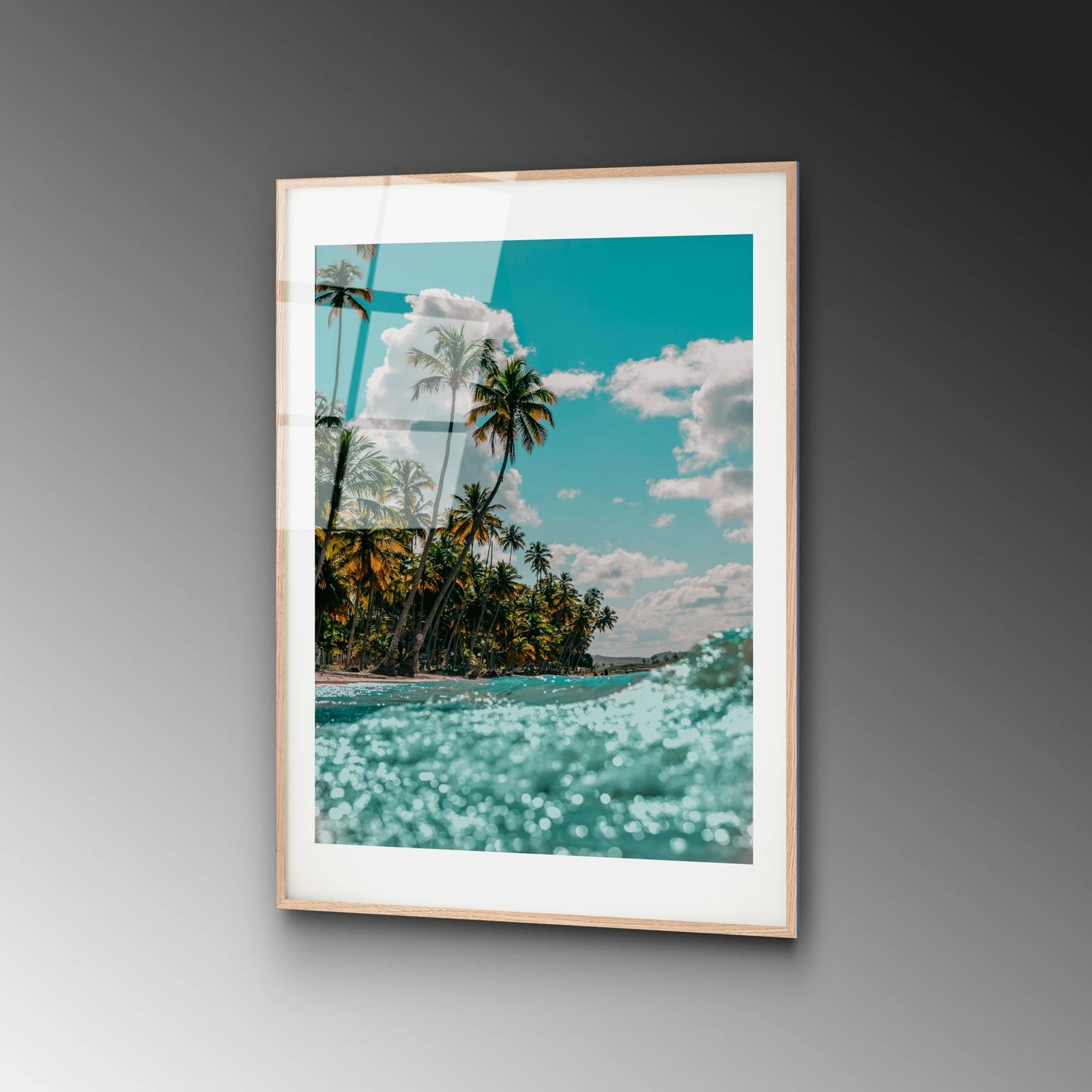 Pikturë dekorative prej xhami të temperuar, Wallity UV-1074, 30x45cm