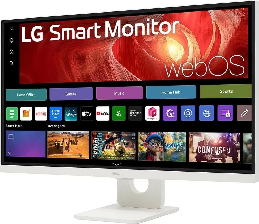 Monitor i mençur LG U730SA 37", 4K, IPS, WebOS, bardhë