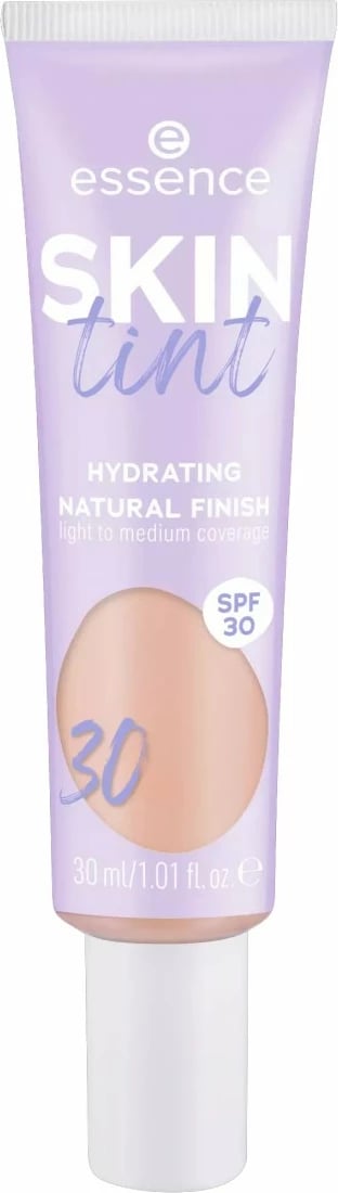 Fondatinë e lehtë me ngjyrë Essence Cosmetics Skin Tint SPF 30, 30ml