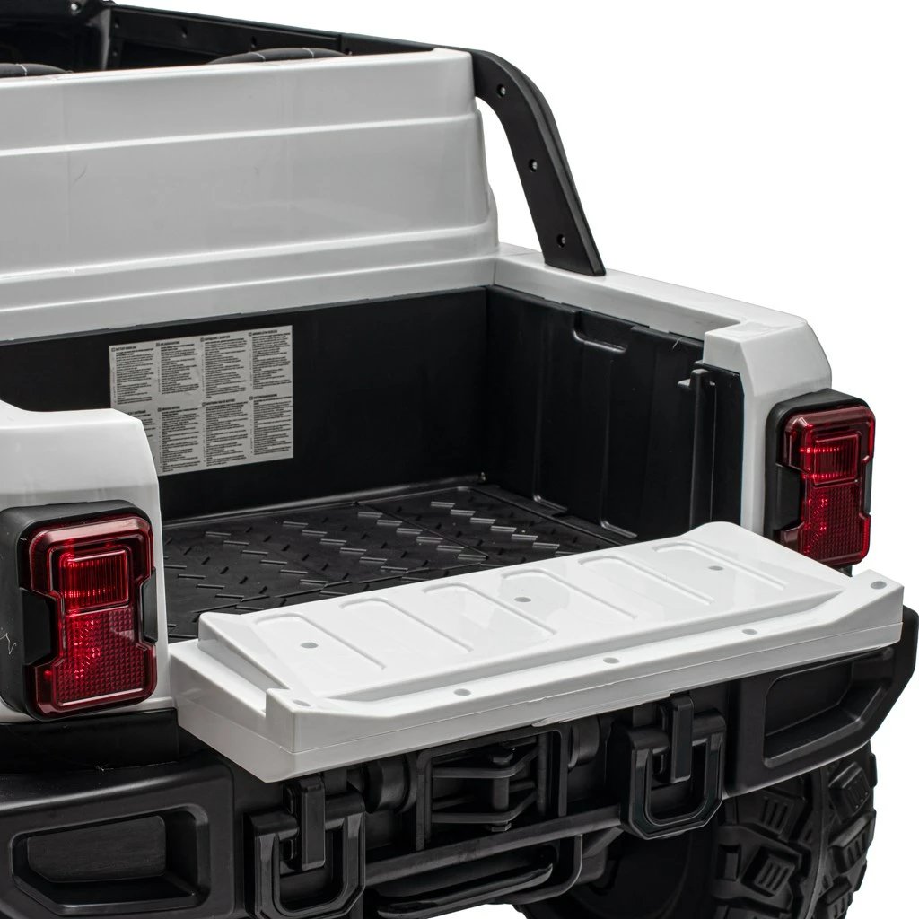 makinë elektrike për fëmijë, Baby Mix Flexible, 12V 14Ah 2x45W, RC 2.4G, kapacitet 50 kg, e bardhë