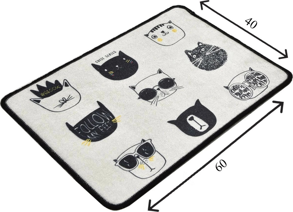 Tapet për banjo Mijölnir, Cutie, 40x60 cm