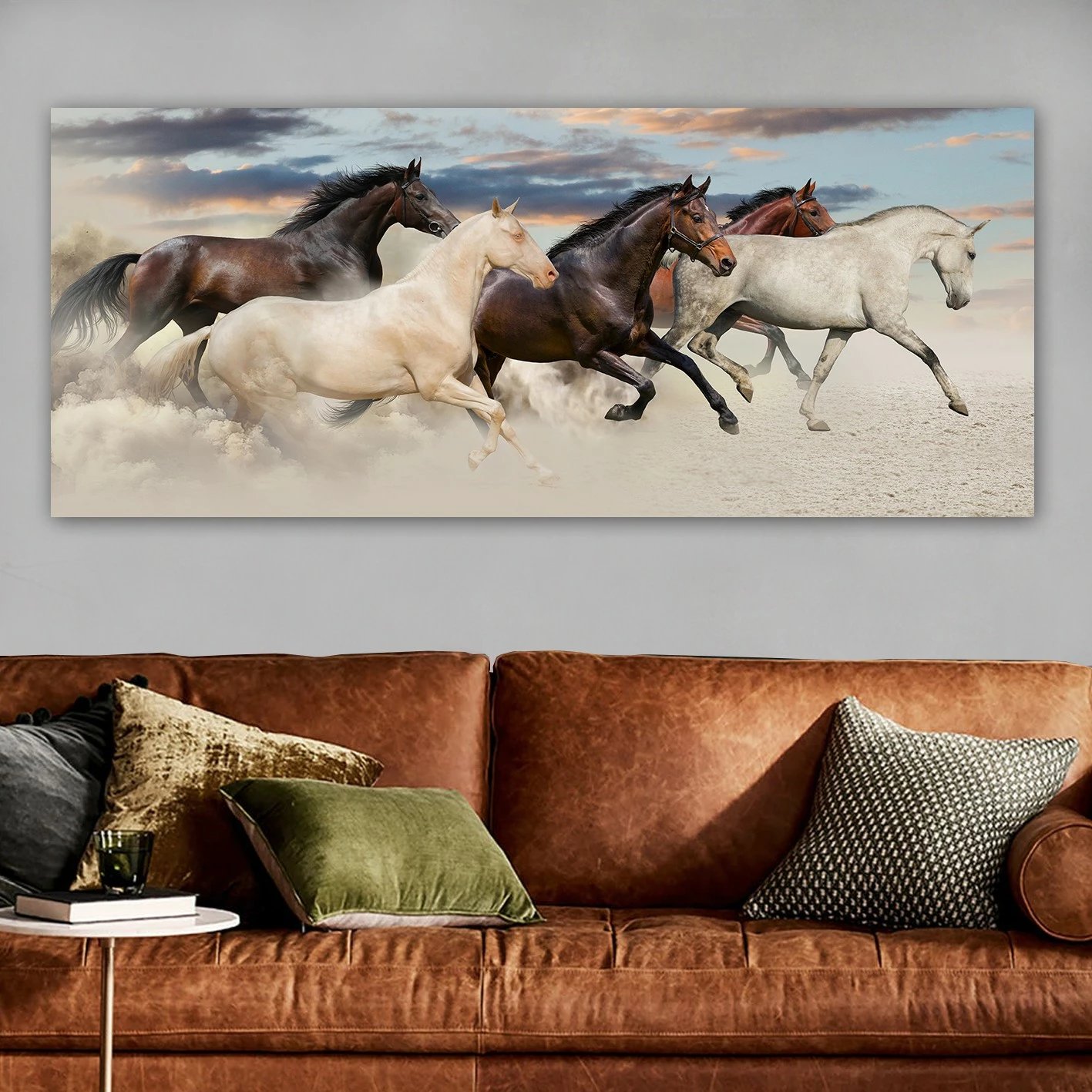 Pikturë dekorative në kanavacë, shumëngjyrëshe, Wallity, YTY103310236866_50120, 50x120cm