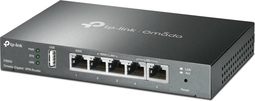 Router VPN TP-Link Omada Gigabit, Ethernet WAN, Gigabit Ethernet, i zi