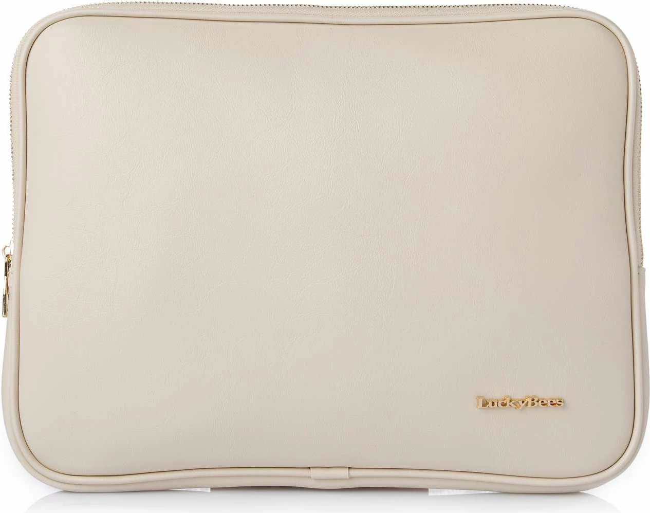 Çantë laptopi Lucky Bees, Harper, krem