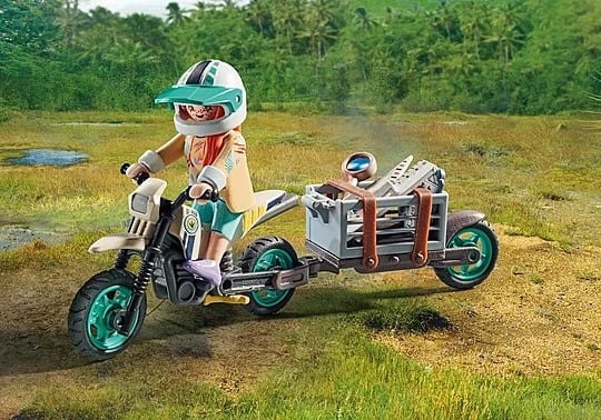 Set lodrash Playmobil Dinos 71524 In Search of T-Rex, 46 pjesë