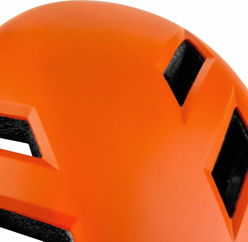 Helmetë për bicikletë Spokey, unisex, portokalli dhe e zezë