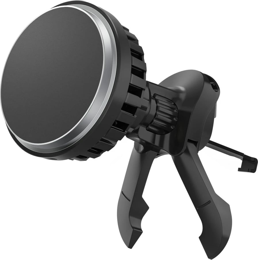 Karikues magnetik wireless për veturë Samsung Qi2, për celular, i zi