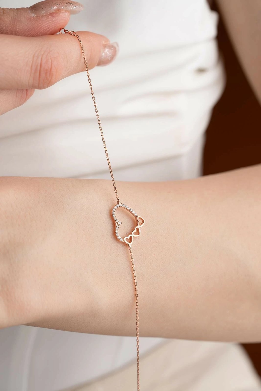 Byzylyk argjendi rozë gold Jumeon, NRZ999125