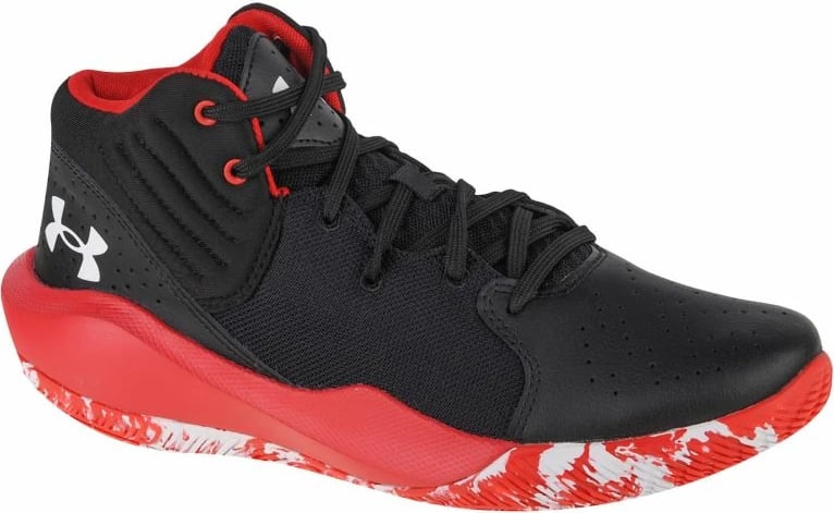 Këpucë basketbolli për meshkuj Under Armour Jet 21 M, të zeza me të kuqe