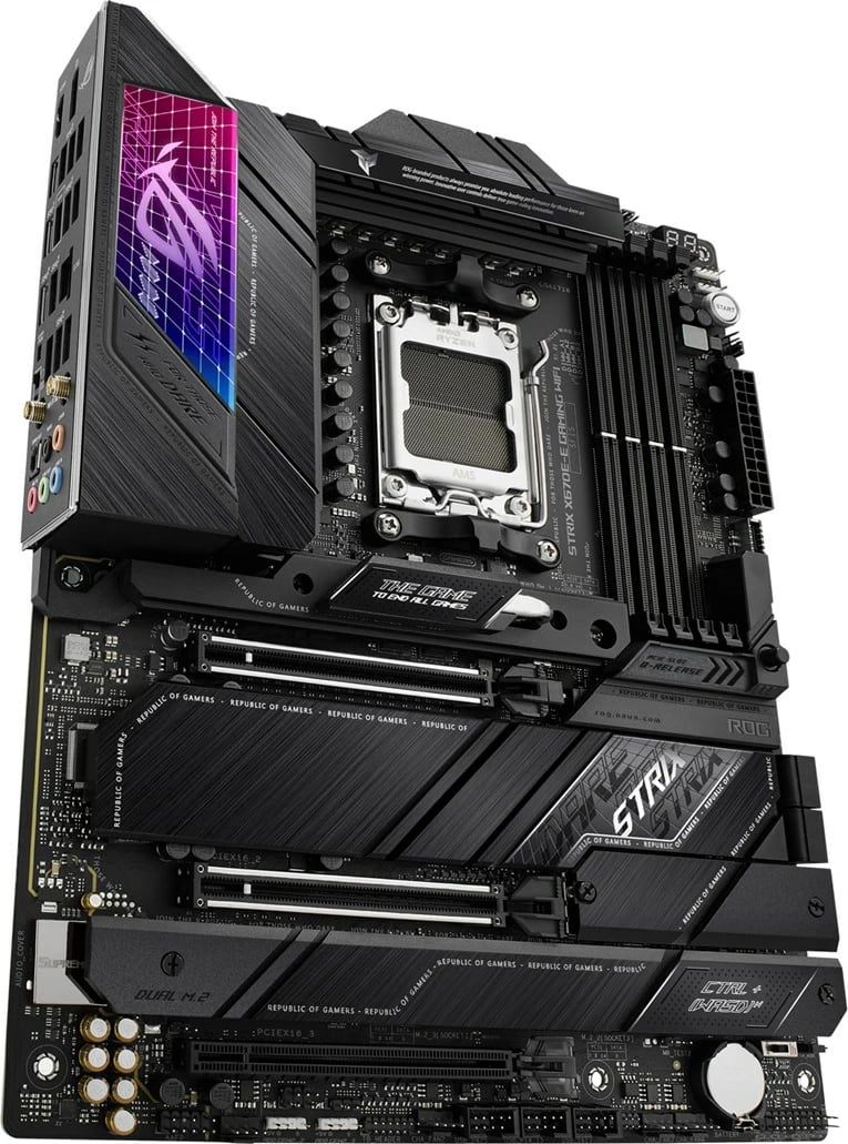 Pllakë amë Asus ROG Strix X670E-E Gaming, AMD X670, AM5 ATX, e zezë