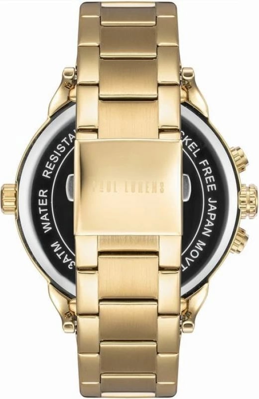 Orë dore për meshkuj Paul Lorens, e zezë dhe e artë