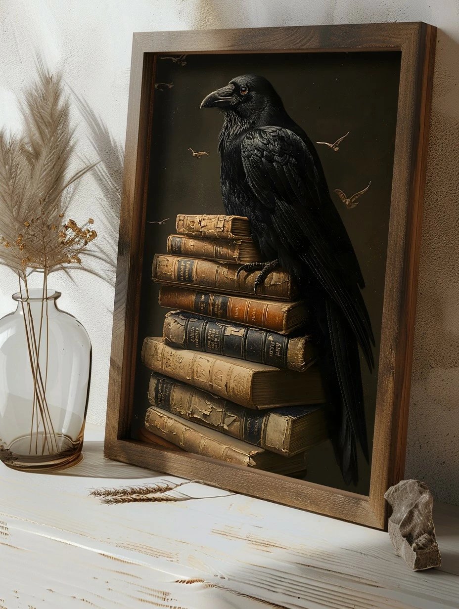 Pikturë dekorative me kornizë, MDF, Wallity, GE158-L