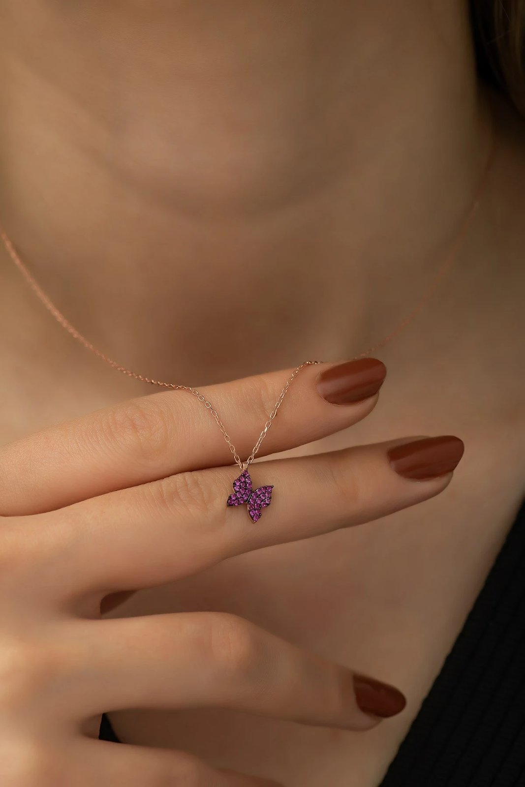 Varëse argjendi Jumeon, ngjyrë rozë e artë dhe fuchsia, TRDYL392