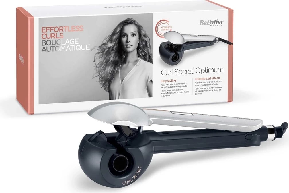 Hekur për kaçurrela BaByliss Curl Secret Optimum, i zi