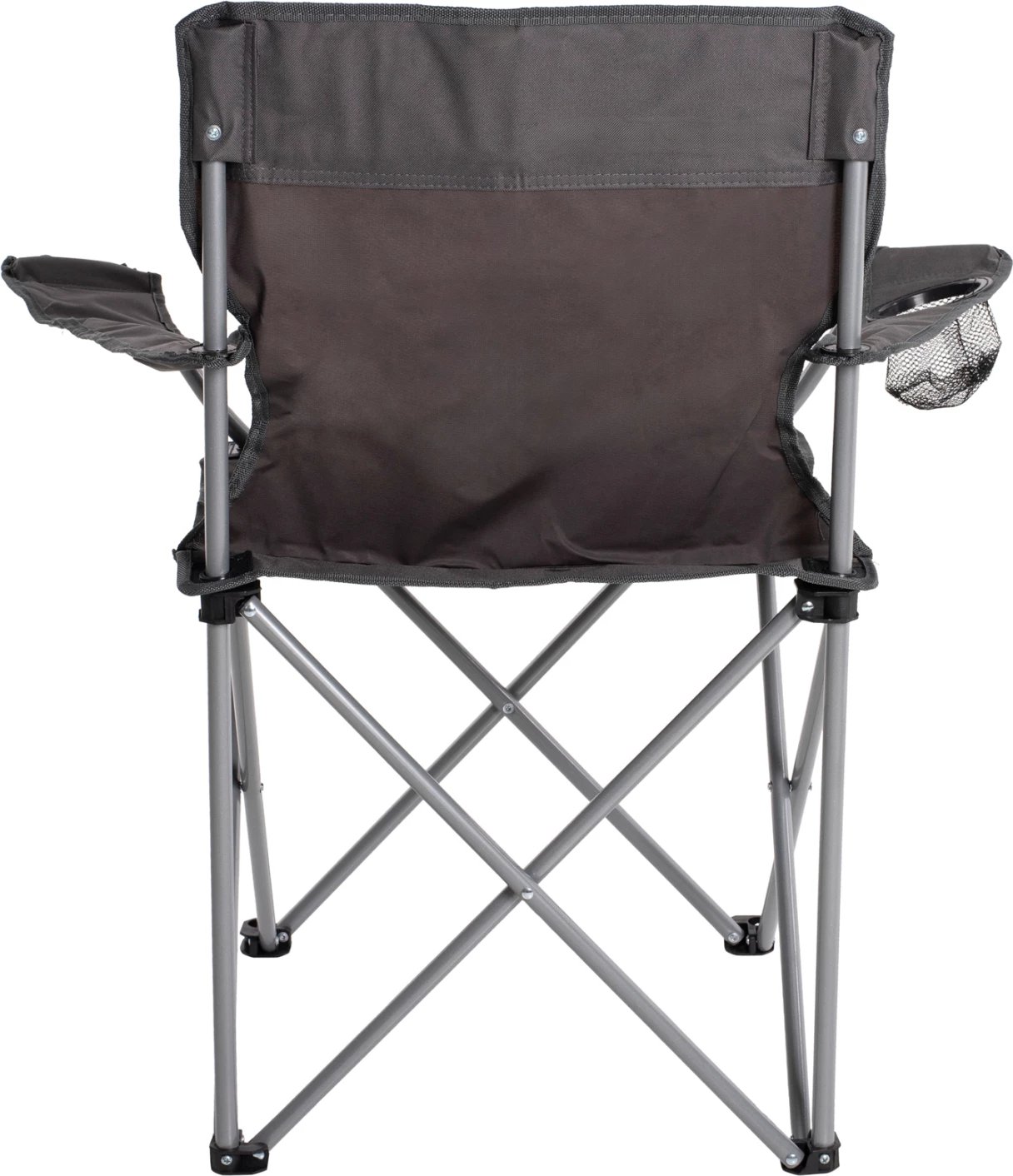 Karrige palosëse për plazh/kamping me mbajtëse gotash, ngjyrë gri, FH5096.01, 77x48x81 cm