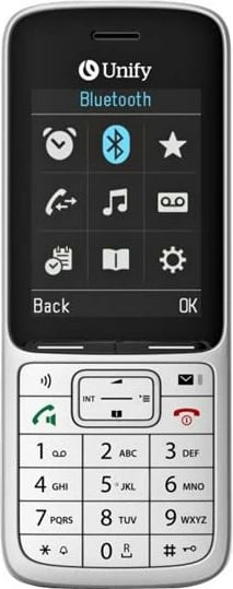 Telefon pa tel DECT, Unify SL6 L30250-F600-C518 (L30250F600C518), Bluetooth, argjendtë