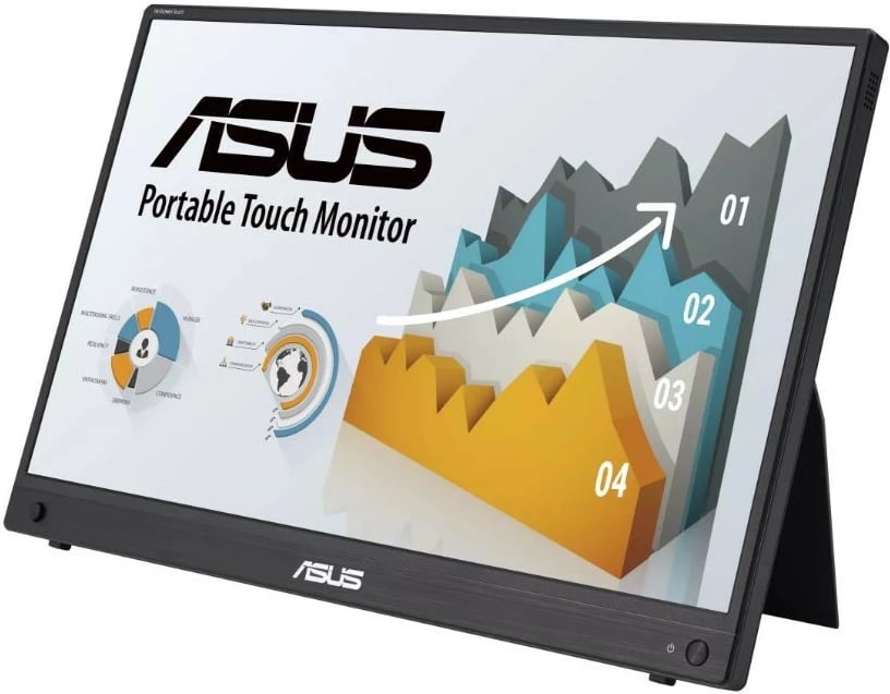 Monitor portativ Asus ZenScreen Touch MB16AHT, 15.6", FHD, IPS, i zi