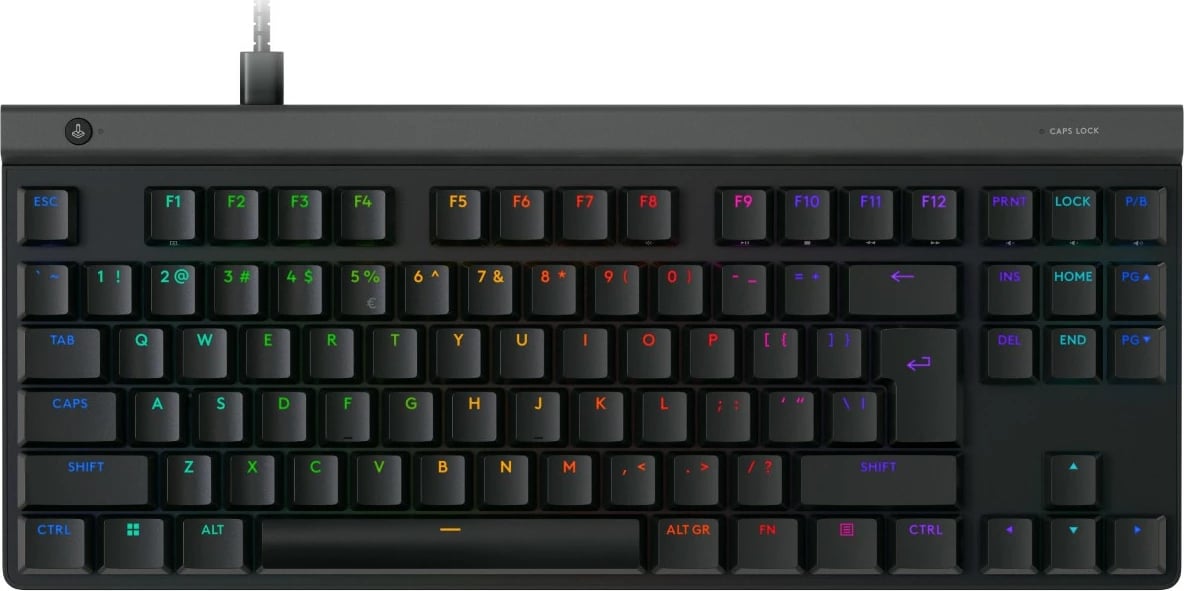 Tastierë gaming Logitech G515 TKL, Wired, RGB, Black