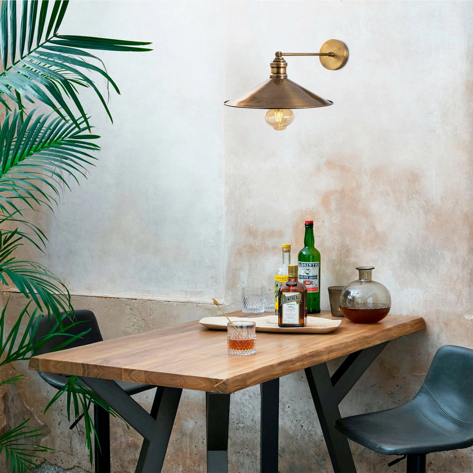 Llambë muri Opviq, Dodo - 3101, ngjyrë vintage, bakër