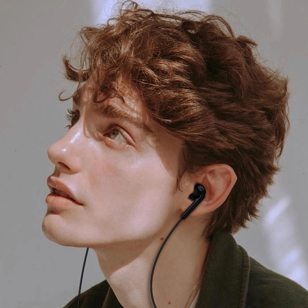 Kufje in-ear Dudao X3C me kabllo, USB-C, 1.2m, të zeza