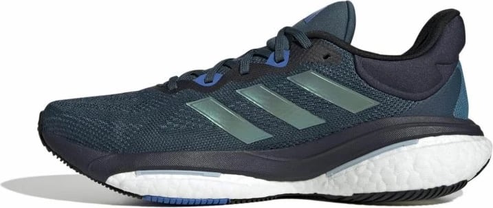 Atlete për vrapim adidas Solarglide 6 M, ngjyrë blu e errët dhe jeshile