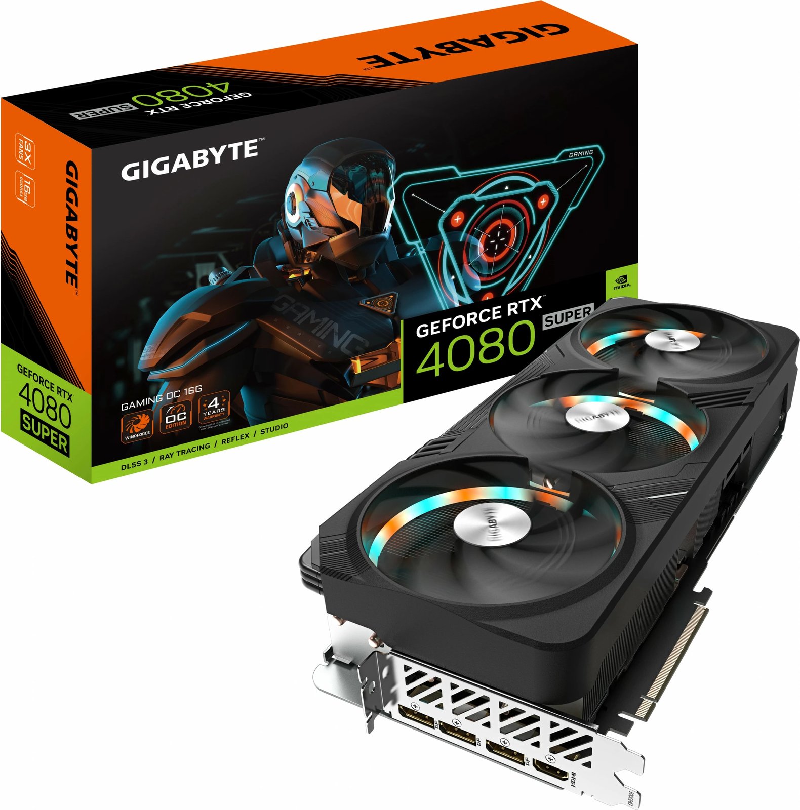 Kartelë grafike Gigabyte GeForce RTX 4080 SUPER OC 16G, 16 GB, PCI Express 4.0, e zezë