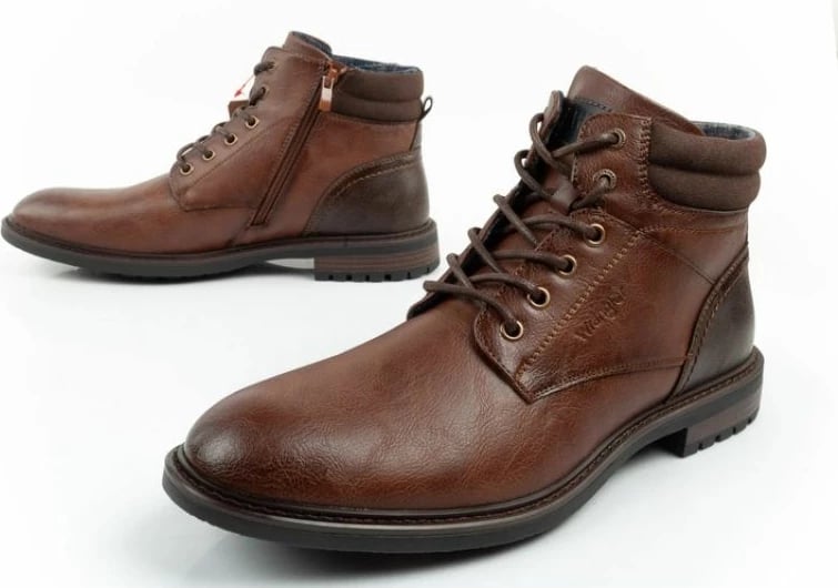 Çizme chelsea për meshkuj Wrangler, kafe