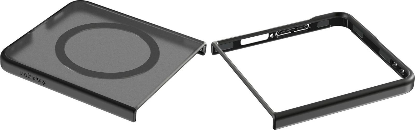 Mbështjellës Samsung Spigen Galaxy Flip7 frost black