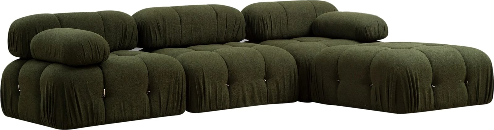 Këndare Atelier del Sofa, Bubble, e gjelbër, L1-O1-1R-PUF