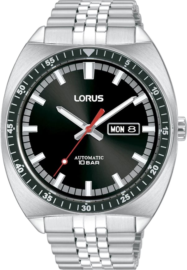 Orë dore Lorus RL439BX9 për meshkuj, e argjendtë