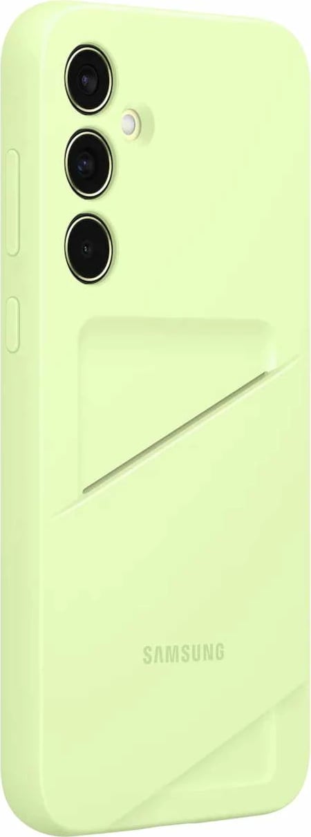 Mbështjellës Samsung Card Slot Case EF-OA356TMEGWW për Galaxy A35, me xhep për kartela, Gjelbër