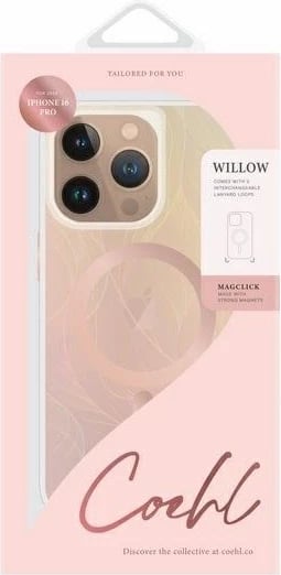 Mbështjellës UNIQ Coehl Willow me magnet për iPhone 16 Pro, Iridescent