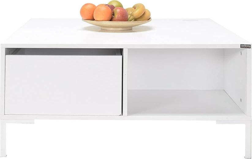 Tavolinë kafeje Hanah Home, SHP-660-DD-1, ngjyrë Diamond White