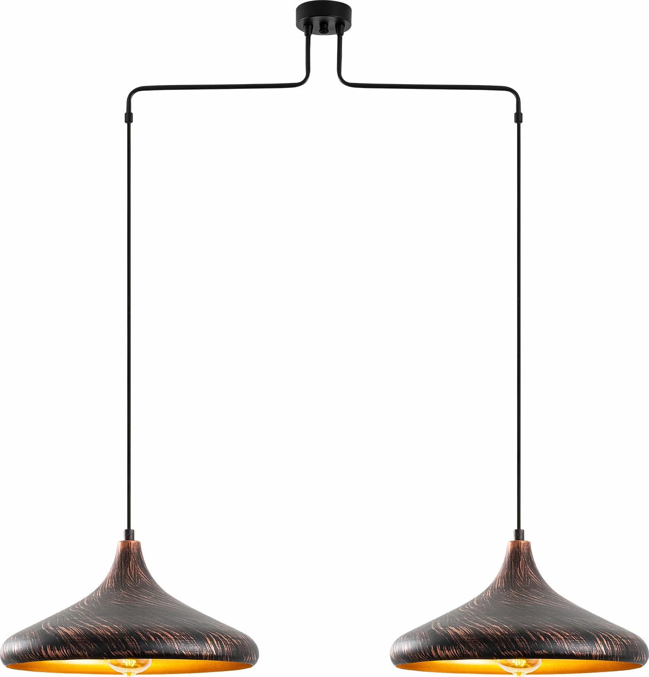 Llambë tavani Opviq, Barek, patina, 100x35x132cm