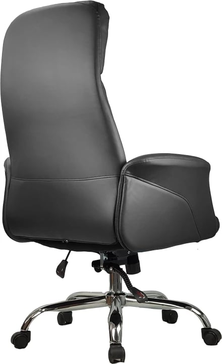 Karrige menaxheri për zyre Derjio, ngjyrë e zezë, 68x66x115cm